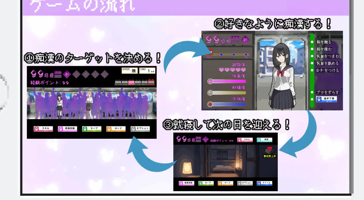 图片[2]-【互动SLG/触摸抚摸/PC】所以我要当痴汉  AI汉化版 [PC]-比心acgn