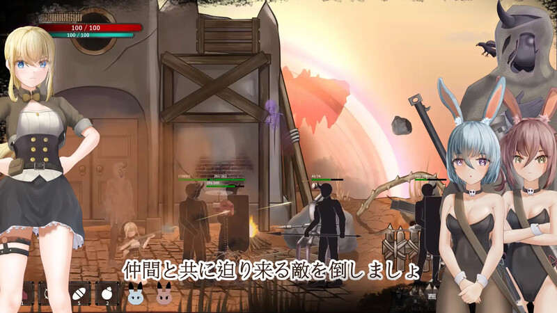 图片[3]-【日式ACT/抚摸触摸/动态/PC】毁灭之地的女王   官方中文版 [PC]-比心acgn